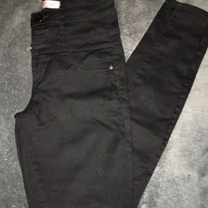 High wasted skinny jeans